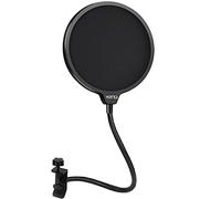 YOTTO Microphone Pop Filter Studio Windscreen Mic Cover Mask Shield with Flexible Gooseneck and Clamp for Blue Yeti, Audio Technica and All Microphones