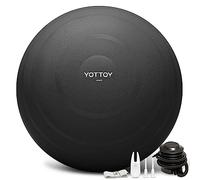 YOTTOY Anti-Burst Exercise Ball for Working Out, Yoga Ball for Pregnancy,Extra Thick Workout Ball for Physical Therapy,Stability Ball for Ball Chair Fitness with Pump