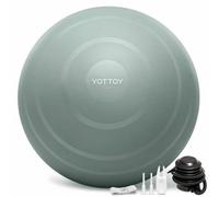 YOTTOY Anti-Burst Exercise Ball for Working Out, Yoga Ball for Pregnancy,Extra Thick Workout Ball for Physical Therapy,Stability Ball for Ball Chair Fitness with Pump