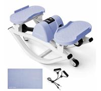 YOTTOY Lateral Rock Stepper for Exercise at Home with Digital Monitor/Resistance Bands, Portable Rocking Stepper Side to Side for Home Workout, Intense Legs & Glutes Activation & Fat Burning