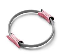 YOTTOY Pilates Ring,15 Inch Magic Circle Ring for Women Thighs,Core and Arms,Exercise Ring Pilates Equipment for Home Workout & Yoga Equipment (Grey)