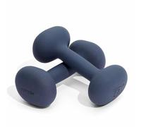 YOTTOY Weights Dumbbells Set,2-15 Pound Dumbbells Set of 2, Non-Slip Hand Weights for Home Workouts, Portable Strength Training Neoprene dumbbells (Blue, 3LB-Pair)