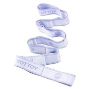 YOTTOY Yoga Strap and Resistance Bands-Exercise Elastic Bands for Working Out Women with 10 Loops-Perfect for Stretching and Physical Therapy (Blue)