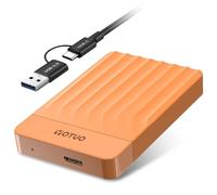 YOTUO Portable External Hard Drive Storage Expansion Mobile HDD USB 3.0 for PC, Mac, Desktop, Laptop, PS4, PS5, Xbox One X/S, Xbox 360, Xbox Series X/S, Office & Game (Orange, 1TB)