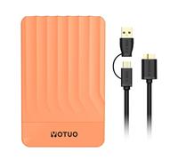 YOTUO Portable External Hard Drive Storage Expansion Mobile HDD USB 3.0 for PC, Mac, Desktop, Laptop, PS4, PS5, Xbox One X/S, Xbox 360, Xbox Series X/S, Office & Game (Orange, 750GB)