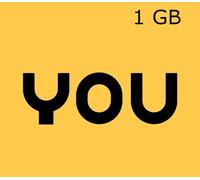 YOU 1 GB Data Mobile Top-up YE