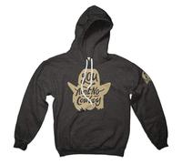 You Ain't No Cowboy Hoodie, Charcoal, L