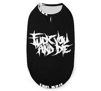 You and Die Pets Shirt Vest Cute Dog Tank Top Soft Sleeveless T-Shirt for Puppy Kitty Cats L