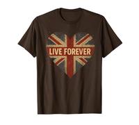 You and I Love are Gonna Live Meme Forever UK Flag Vintage T-Shirt