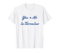 You and Me in Taormina Romantic Italian Coastline Inspired T-Shirt