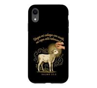 You Anoint My Head with Oil Psalm 23:5 Spanish Bible Verse Case for iPhone XR