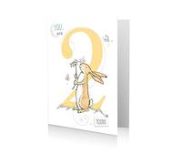 You are 2 Today, Guess How Much I Love You Birthday Card,GL014