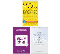You Are a Badass, Edge of Me & The Mountain Is Within 3 Books Collection Set