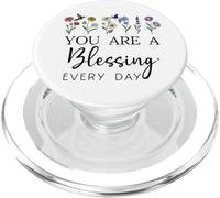 You Are a Blessing God Quote Blessed Christian Bible Verse PopSockets PopGrip for MagSafe
