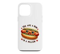 You Are A Bun In A Million Cute Hot Dog Pun Case for iPhone 13 Pro Max