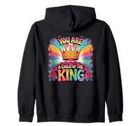 You Are A Child Of The King Motivational Encouragement Zip Hoodie