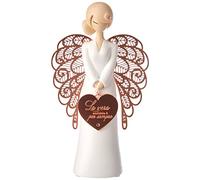 You Are An AngeI Angel Figurine, Ceramic, White, 15.5 cm