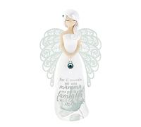 You are an angel - 155mm Love Floral Figurine