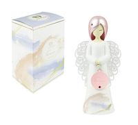 You are an angel Angel Figurine Happiness Floral 155 mm Figured, Multi-Colour