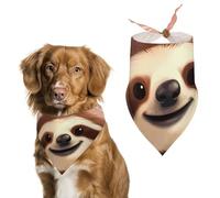 You are Awesome Sloth Dog Bandanas, Lightweight and Breathable Triangle Pet Scarf,Soft and Comfortable Pet Bandana for Small Medium Large Breed.