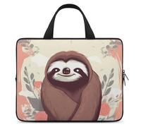 You are Awesome Sloth Laptop Sleeve Ultra-Thin, Waterproof 10inch Laptop Bags, Portable Protective Computer Bag with Hand Strap