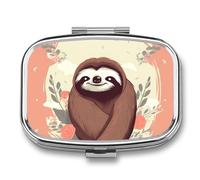 You are Awesome Sloth Pill Box Pill Case Cute Pill Organizer Pill Holder Medicine Pill Organizer Pill Container Daily Pill Organizer Small Pill Box Pill Case for Purse Pocket