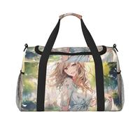 You are Beautiful2 print Carry on Luggage for Women Men Shoulder Weekender Crossbody Bag for Yoga Travel Must Haves, Black, One Size