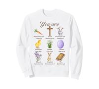You are blessed Christian Bible verses easter kids Sweatshirt