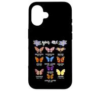 You Are Butterfly Beautiful Christian Religious Bible Verse Case for iPhone 16
