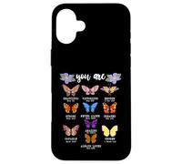 You Are Butterfly Beautiful Christian Religious Bible Verse Case for iPhone 16 Plus