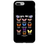 You Are Butterfly Beautiful Christian Religious Bible Verse Case for iPhone 7 Plus/8 Plus