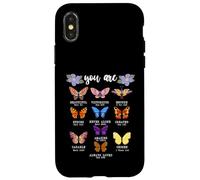 You Are Butterfly Beautiful Christian Religious Bible Verse Case for iPhone X/XS