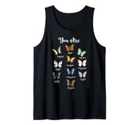 You are Butterfly Christian Faith Jesus Bible Verse Praying Tank Top