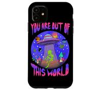 You Are Cosmic Alien UFO Graphic Design Case for iPhone 11