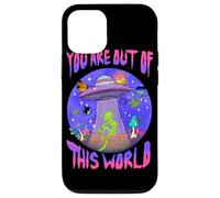 You Are Cosmic Alien UFO Graphic Design Case for iPhone 12/12 Pro