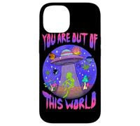 You Are Cosmic Alien UFO Graphic Design Case for iPhone 14