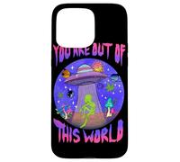 You Are Cosmic Alien UFO Graphic Design Case for iPhone 15 Pro Max