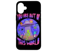 You Are Cosmic Alien UFO Graphic Design Case for iPhone 16 Plus