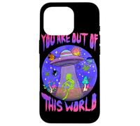 You Are Cosmic Alien UFO Graphic Design Case for iPhone 16 Pro