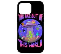 You Are Cosmic Alien UFO Graphic Design Case for iPhone 16 Pro Max