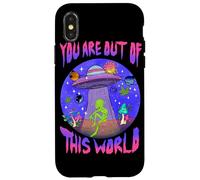 You Are Cosmic Alien UFO Graphic Design Case for iPhone X/XS