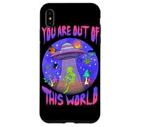 You Are Cosmic Alien UFO Graphic Design Case for iPhone XS Max