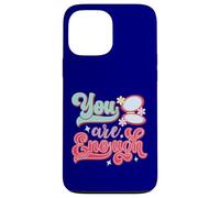You Are Enough Retro 70s Daisy Positive Affirmation Case for iPhone 13 Pro Max