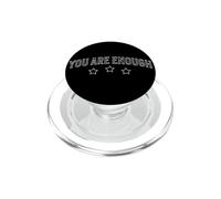 You Are Enough Womens Motivational University PopSockets PopGrip for MagSafe
