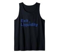 You Are Exit Liquidity Funny Crypto Meme Graphic Tank Top