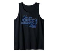 You are Fearfully and Wonderfully Made Bible Verse Christian Tank Top