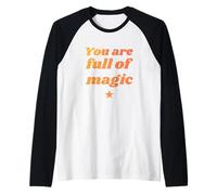 You are Full of Magic - Positive Affirmations Raglan Baseball Tee