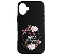 You Are God's Masterpiece Ephesians 2:10 Prayer Bible Verse Case for iPhone 16 Plus