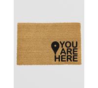 You Are Here Doormat