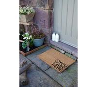 You are Here Doormat Regular Size 60x40cm Artsy Mats Light Brown 40cm x 60cm